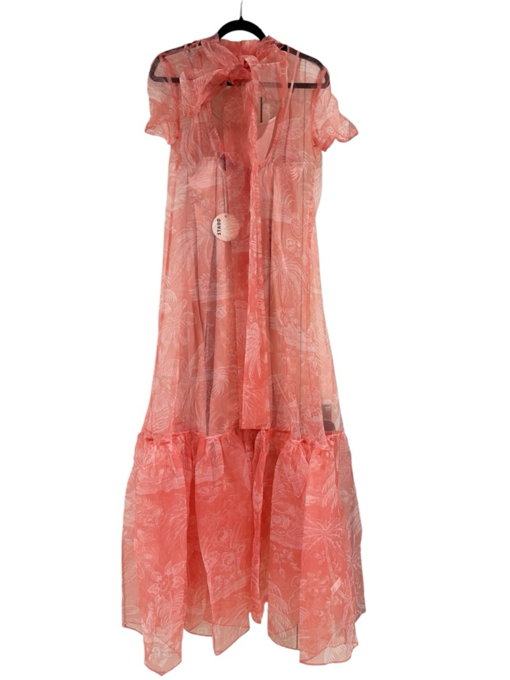 STAUD Calluna Cherry Blossom Maxi Dress - NWT - Picture 7 of 10